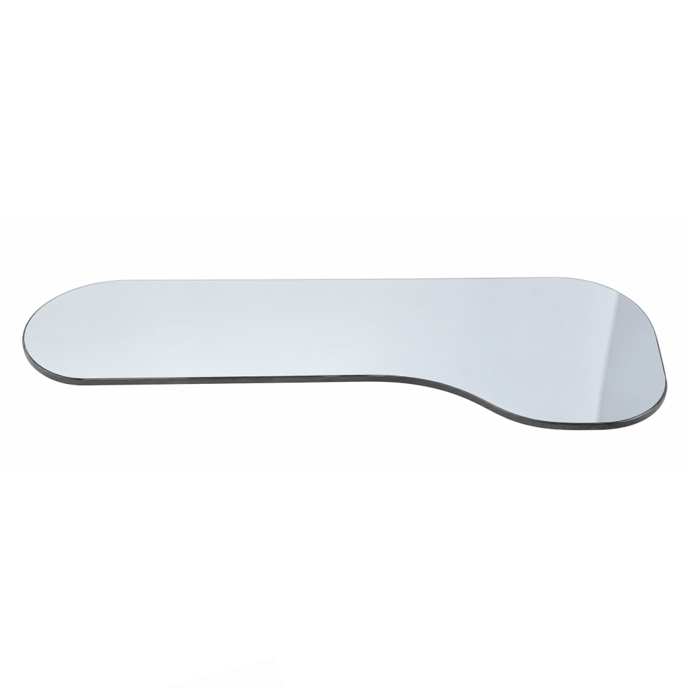 Lingual Glass Mirror for Dental Photography — Front-Surface Intraoral Mirror for Palatal Views