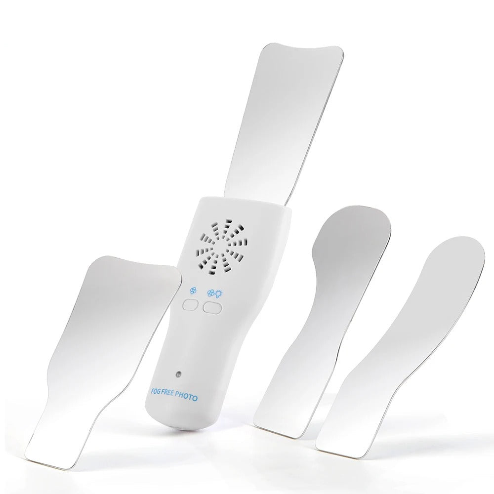 Anti-Fog Mirror for Dental Photography