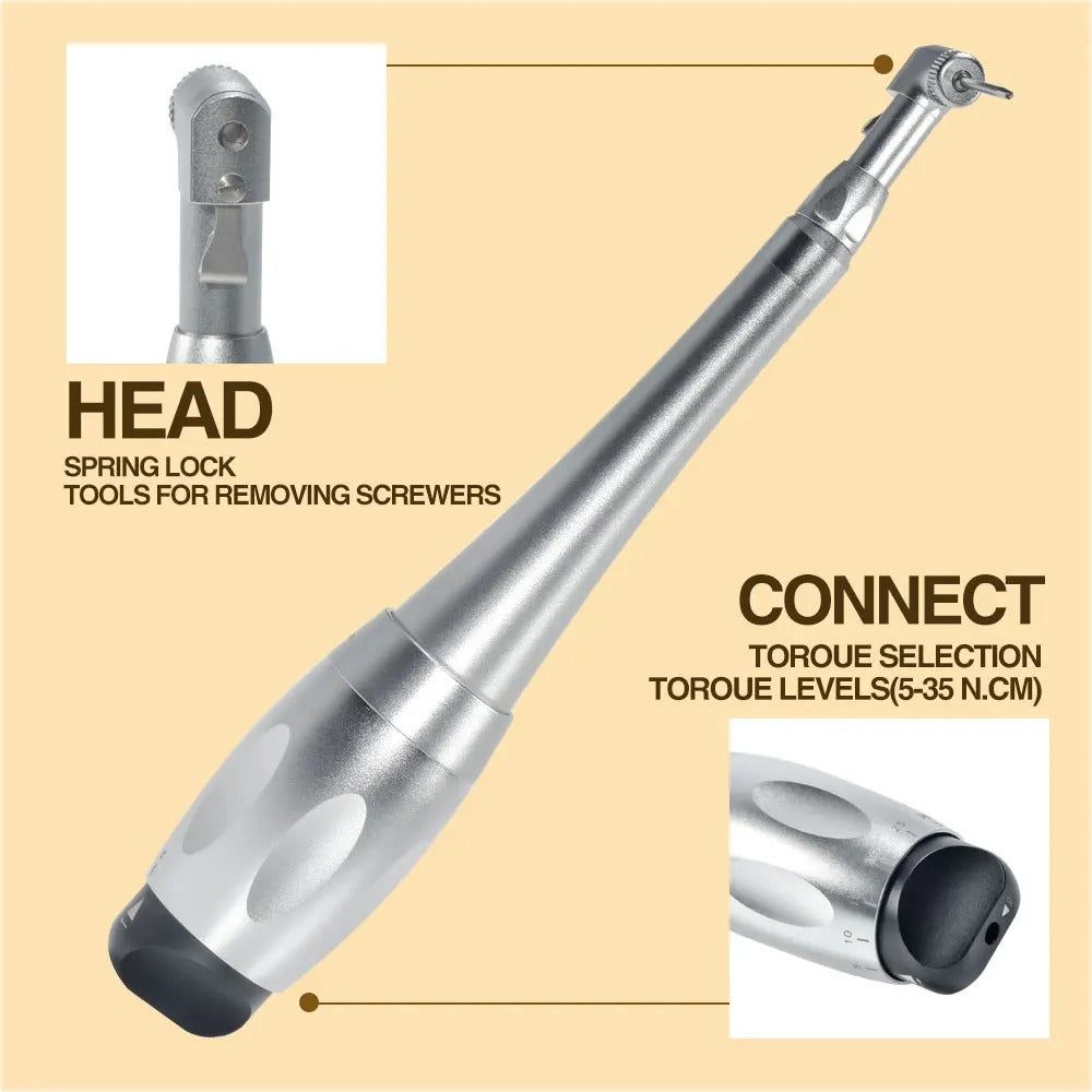 Kit de llave dinamométrica universal para implantes Torq Control® (5–35 N·cm)