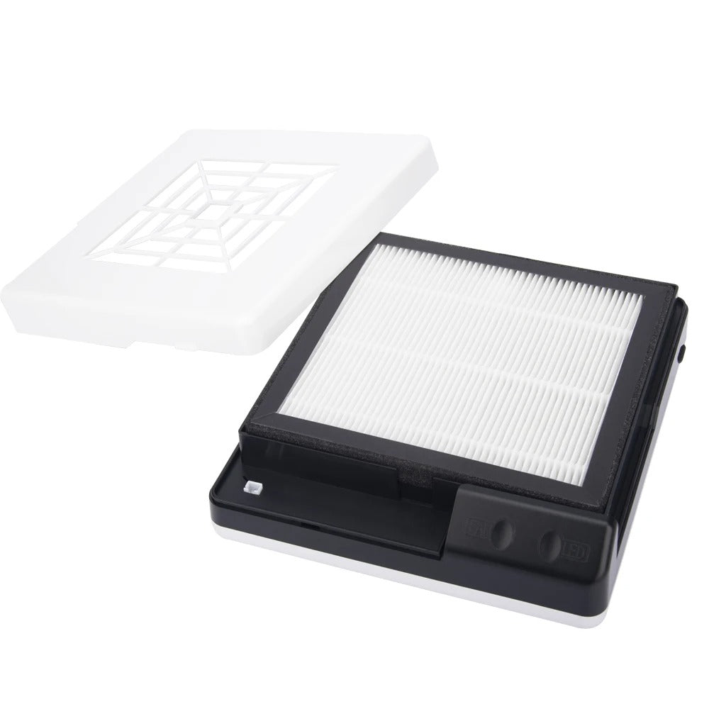 Kompakter Dental-Labor-Staubabsauger mit LED-Licht