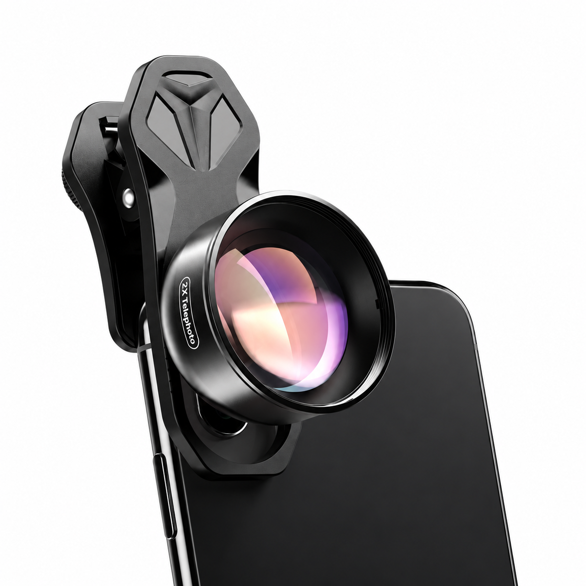 歯科写真撮影用ポートレートレンズ HD 2X — ポートレート・スマイル撮影用スマートフォン望遠レンズ