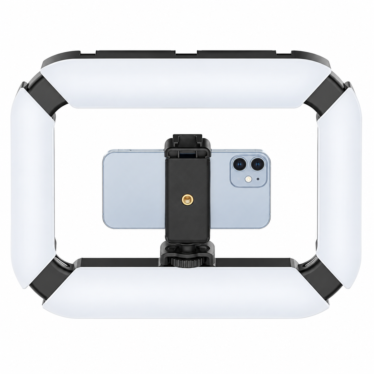 Lampe annulaire mobile pour photographie dentaire
