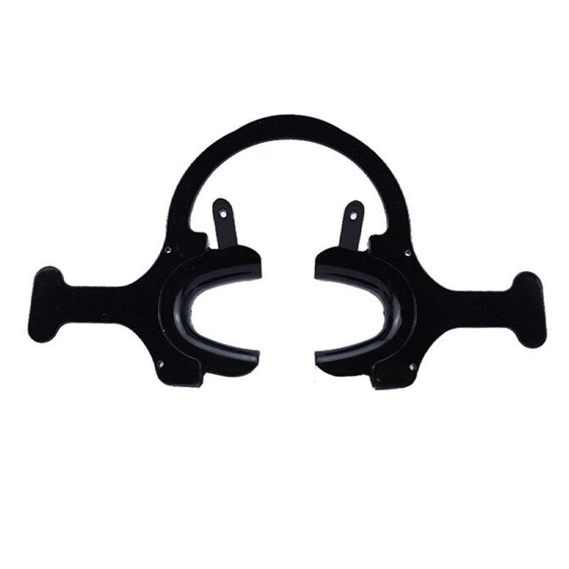 Black C-Shape Retractor - Dentiphoto