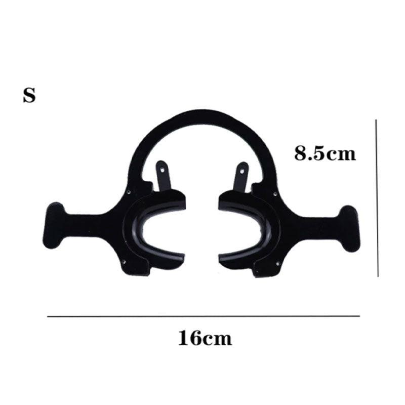 Black C-Shape Retractor - Dentiphoto