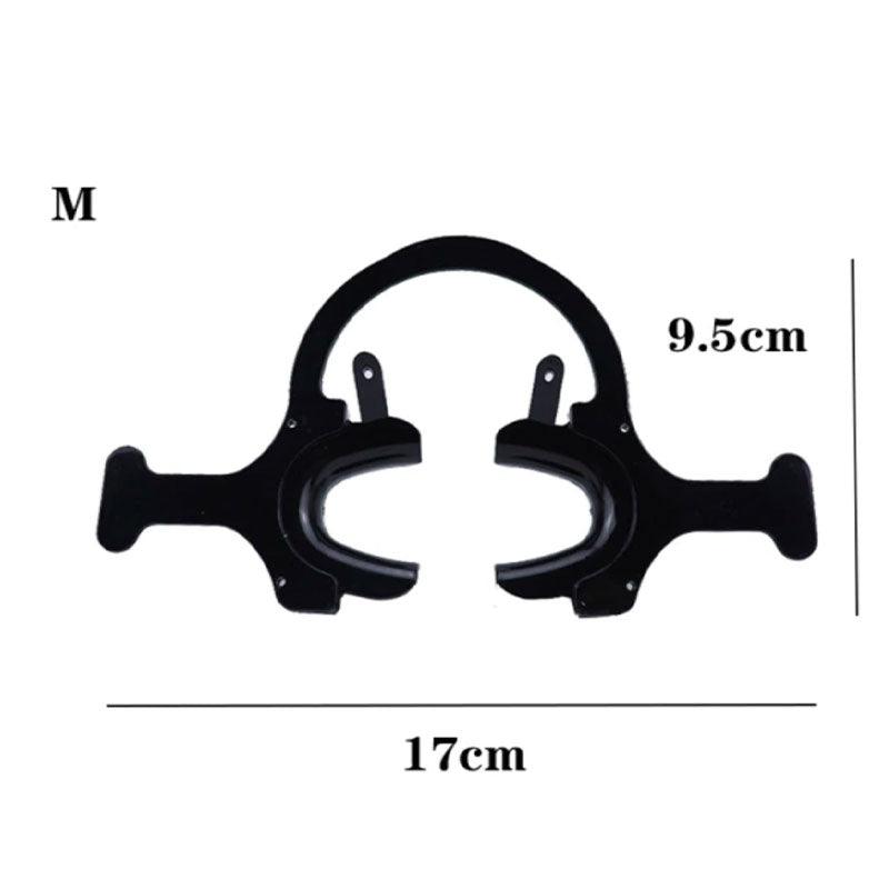 Black C-Shape Retractor - Dentiphoto