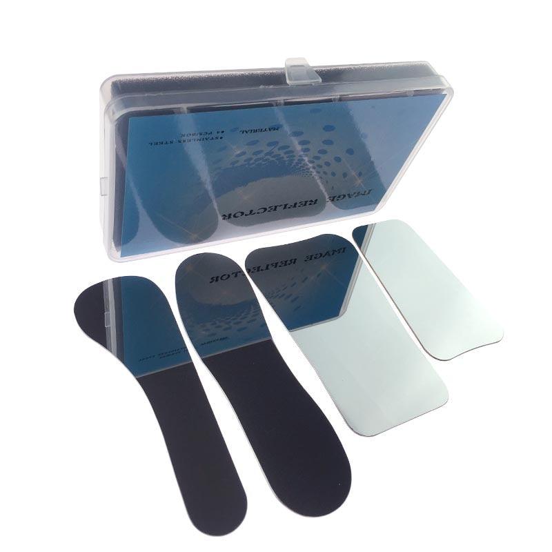 Set of steel mirrors - Dentiphoto