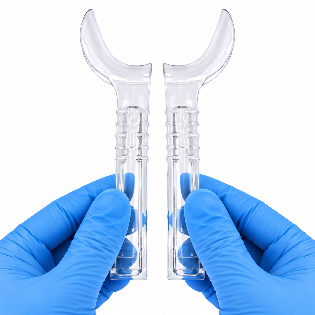1/2 Retractores de mejilla para fotografía dental