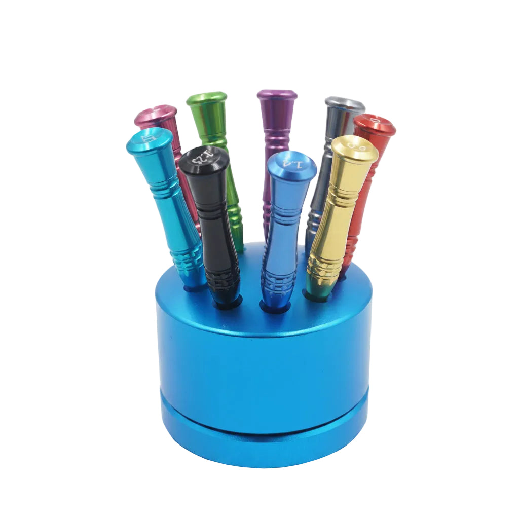 Universal Dental Implant Screwdriver Kit — 9 pcs with Autoclavable Organizer