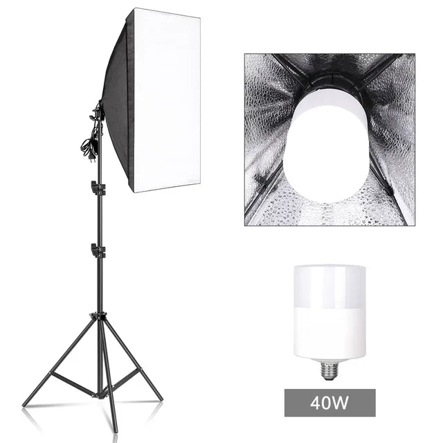 Softbox 50x70cm Com Controle Remoto