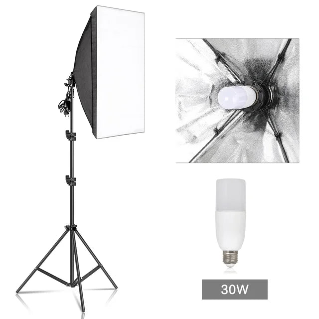 Softbox 50x70cm Com Controle Remoto