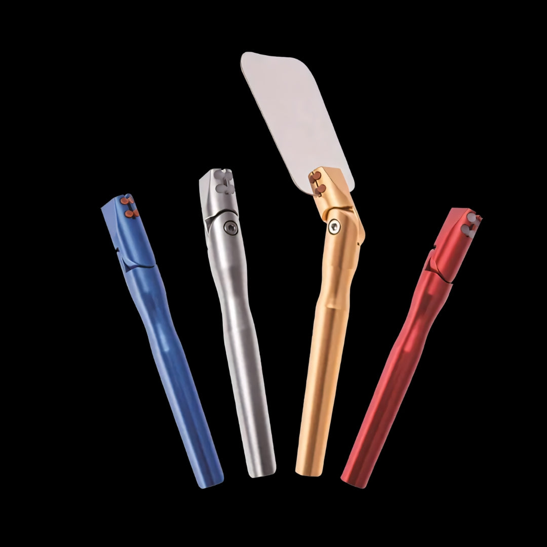 Intraoral Mirror Set with Adjustable Handle & Sterilization Box