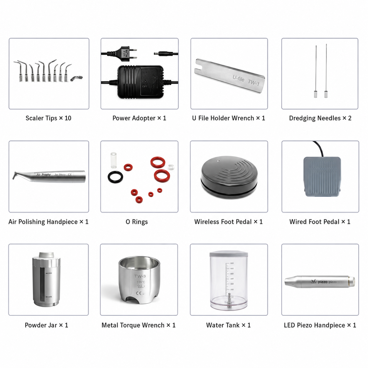 Ultrasonic Scaling Dental Unit & 2-in-1 Air Polishing