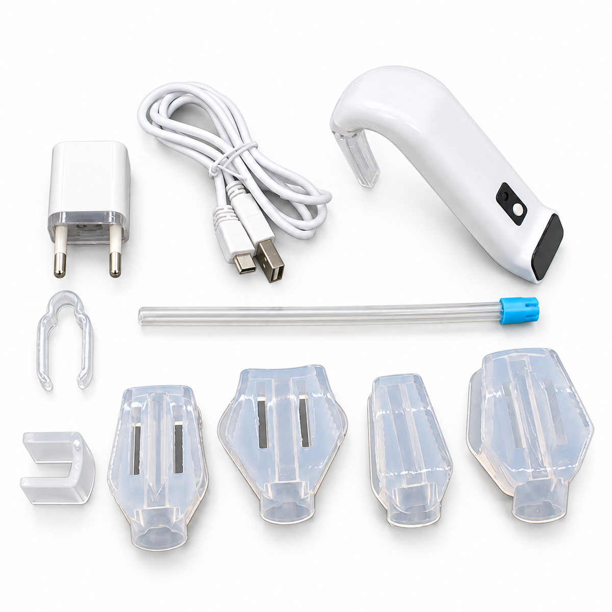 All-in-One Dental Isolation System – LED Light, Suction & Mouth Opener