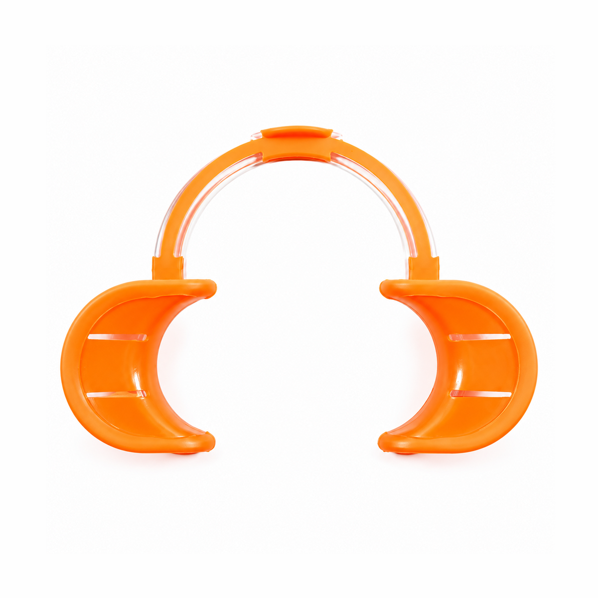 C-Shape Silicone Soft Retractors for Dental Photography, 10 pcs — Flexible Lip Retractors