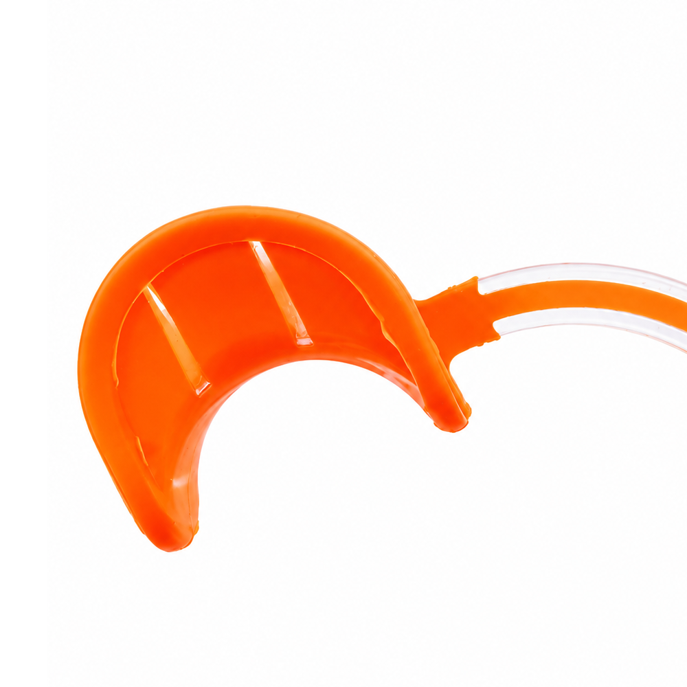 C-Shape Silicone Soft Retractors for Dental Photography, 10 pcs — Flexible Lip Retractors