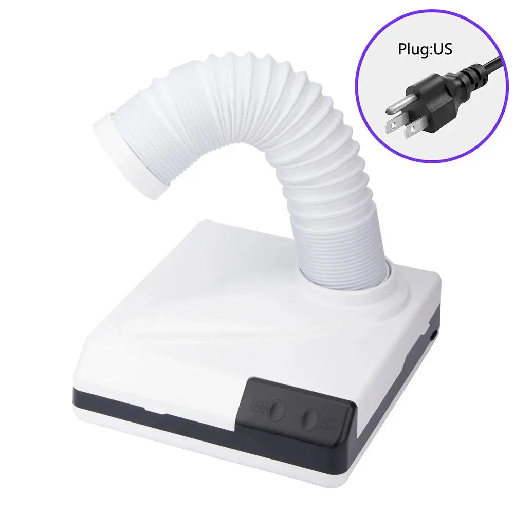Compact Dental Laboratory Dust Collector with LED Light Dentigear