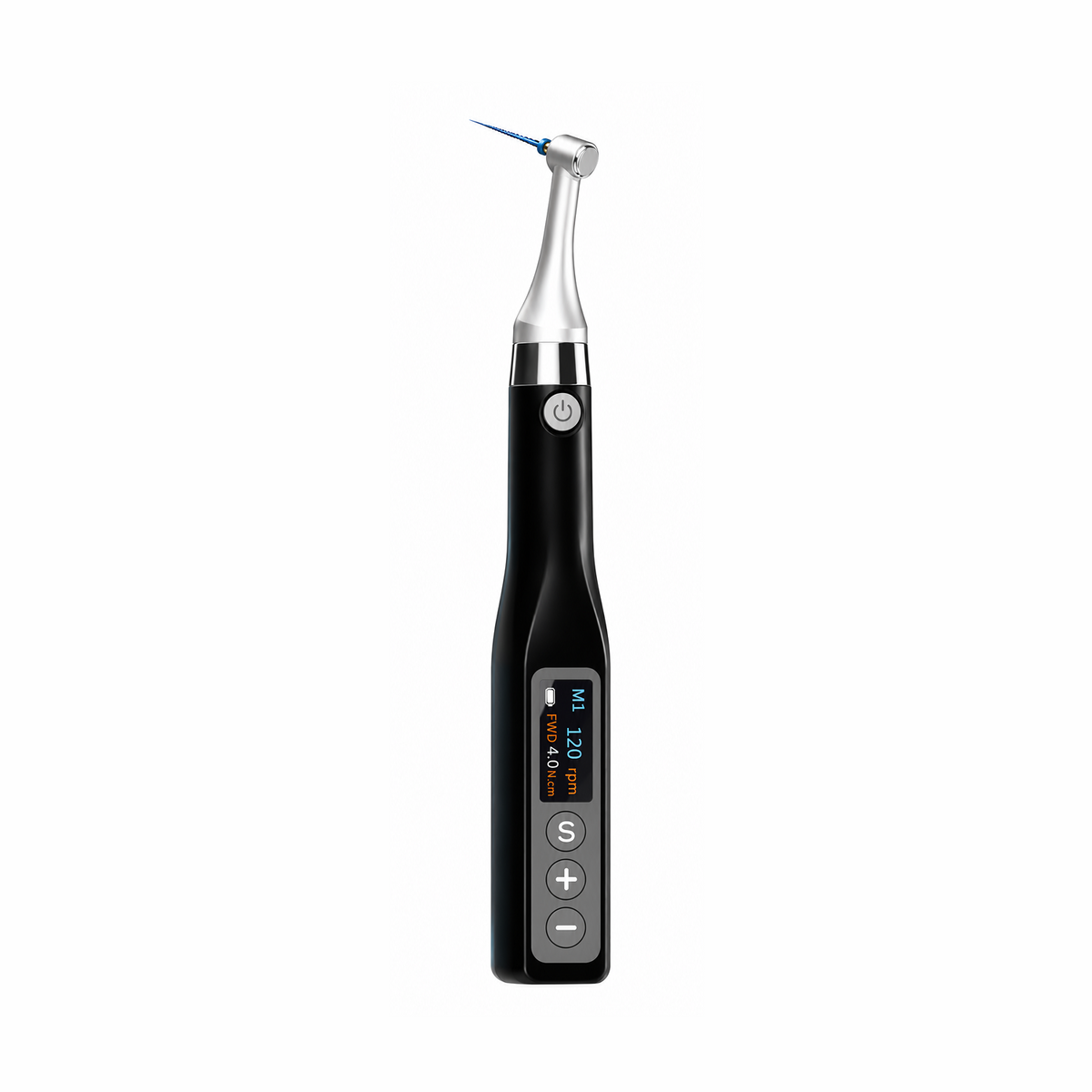 E390 Cordless Endo Motor for Root Canal Preparation — 120-1000 rpm, 0.6-4.0 N·cm Torque Control, Ergonomic Handpiece