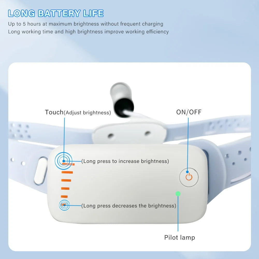 Cordless 5W LED Dental Lab Headlamp