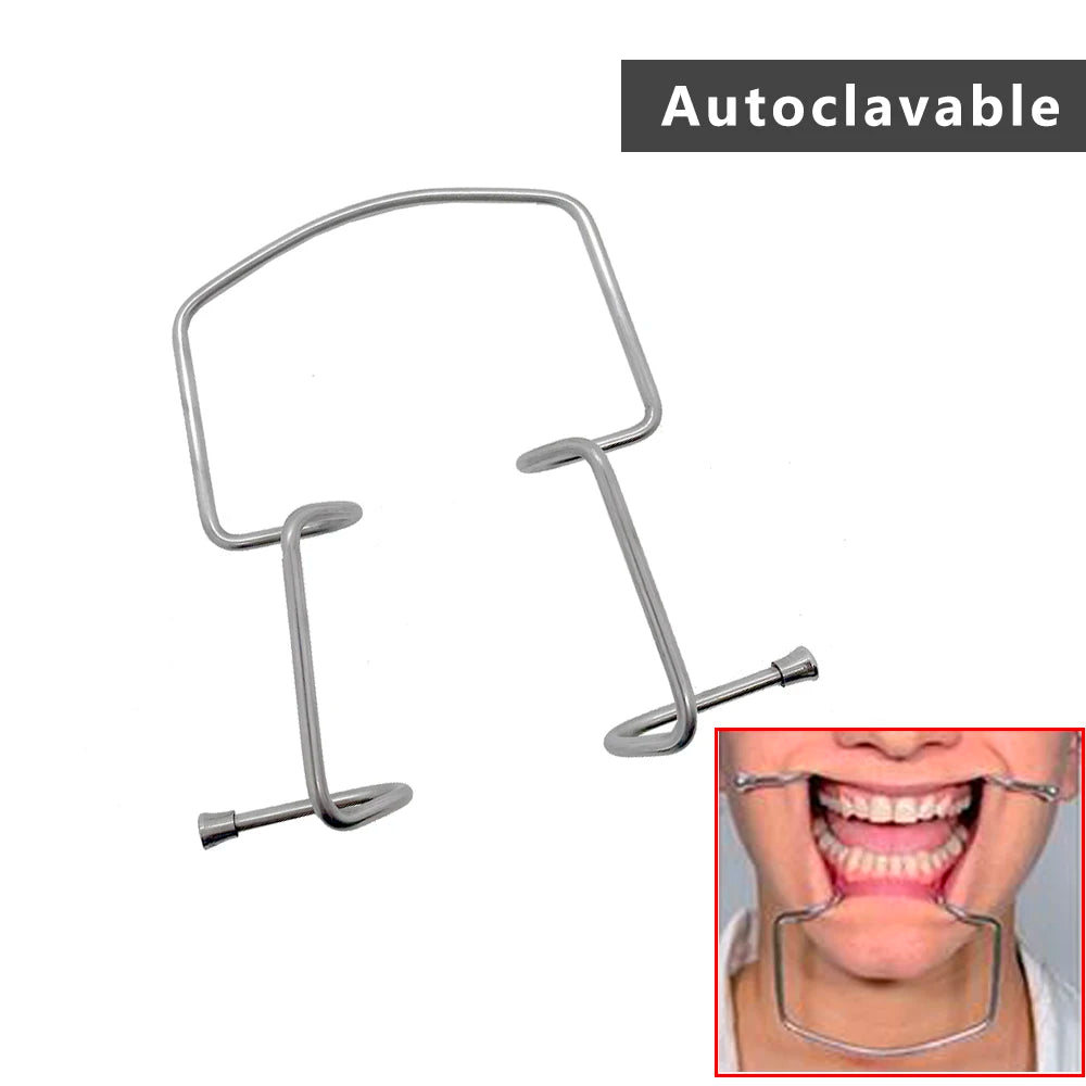 Steel Dental Cheek Retractor