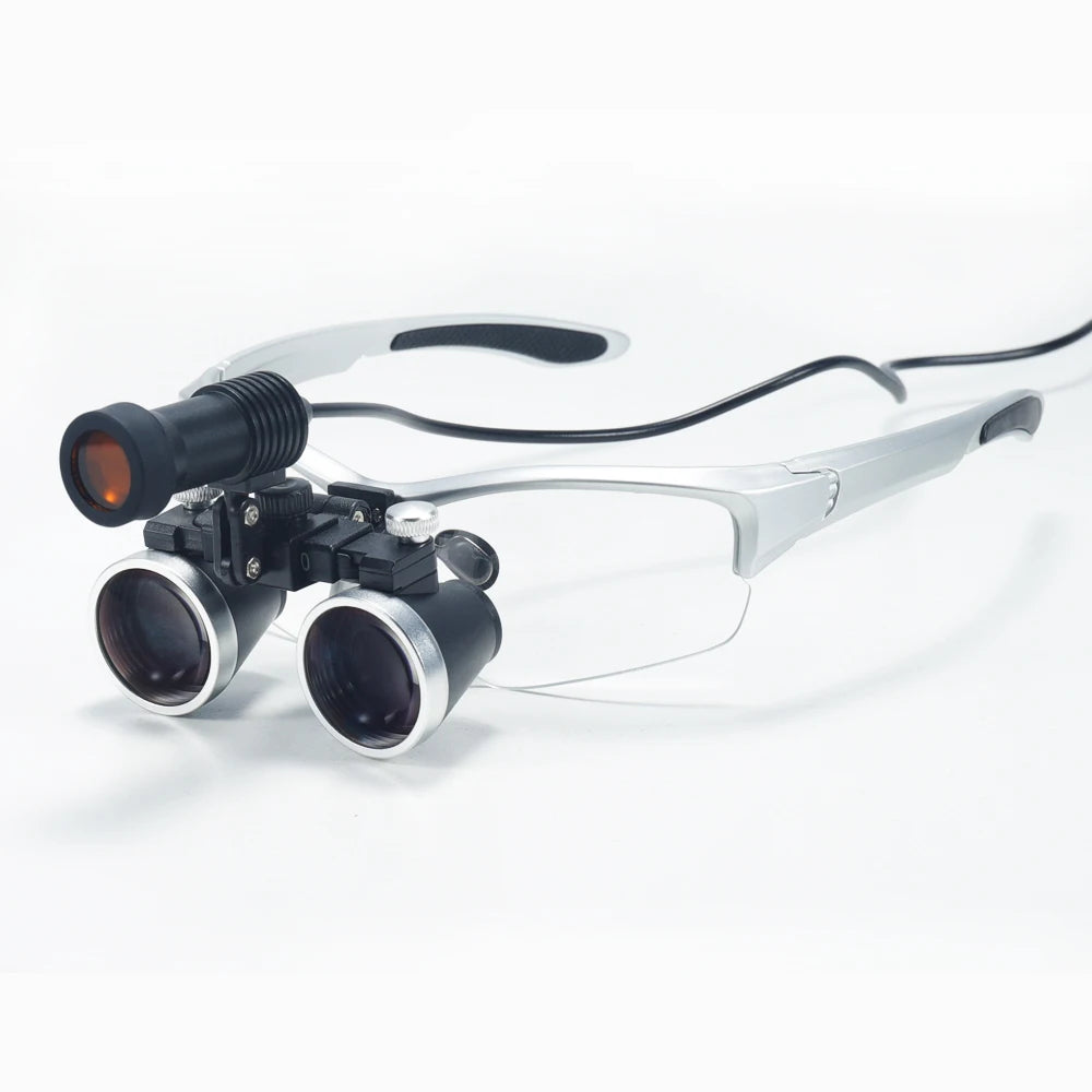 Magnification Binocular Loupes and Headlamp