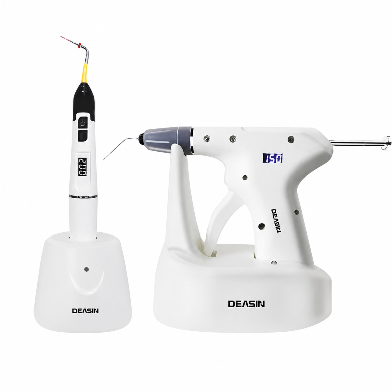 Dental 2-in-1 Endodontic Obturation System with Heat Pen & Gun