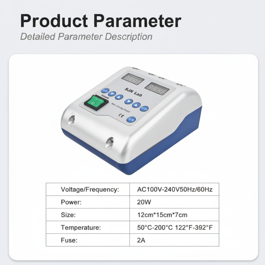 Dental-Elektrowachsmesser – 20 W, 6 Spitzen, LED