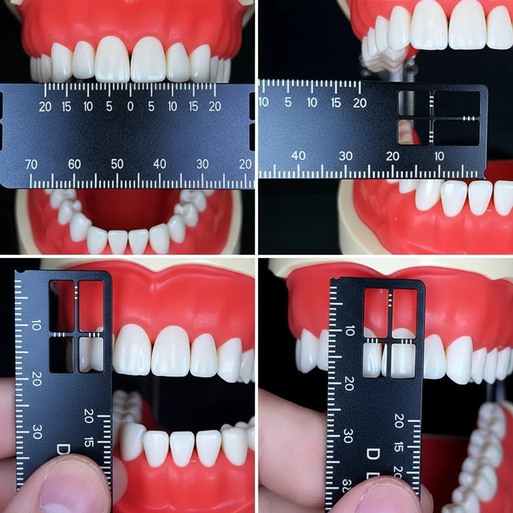 Dental Precision Measuring Ruler Dentiphoto