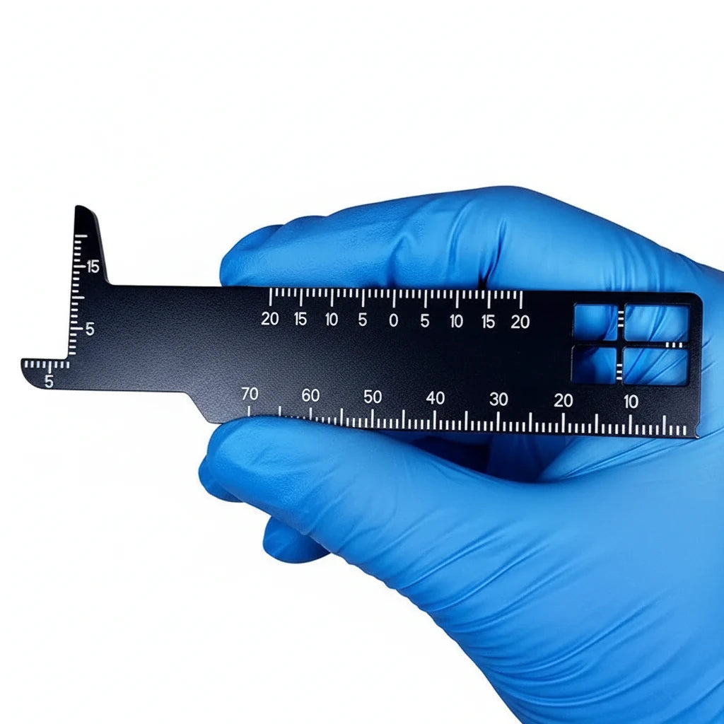 Dental Precision Measuring Ruler Dentiphoto