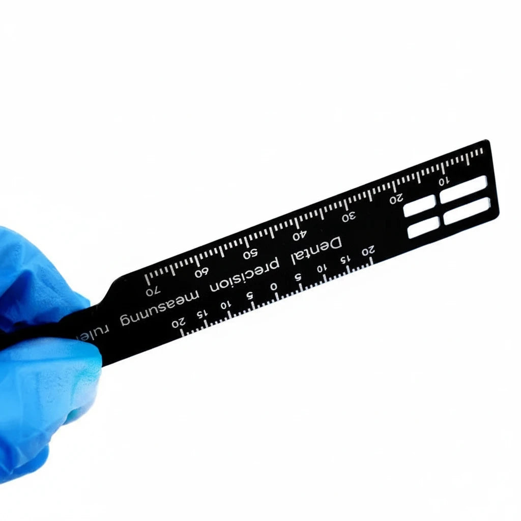 Dental Precision Measuring Ruler Dentiphoto