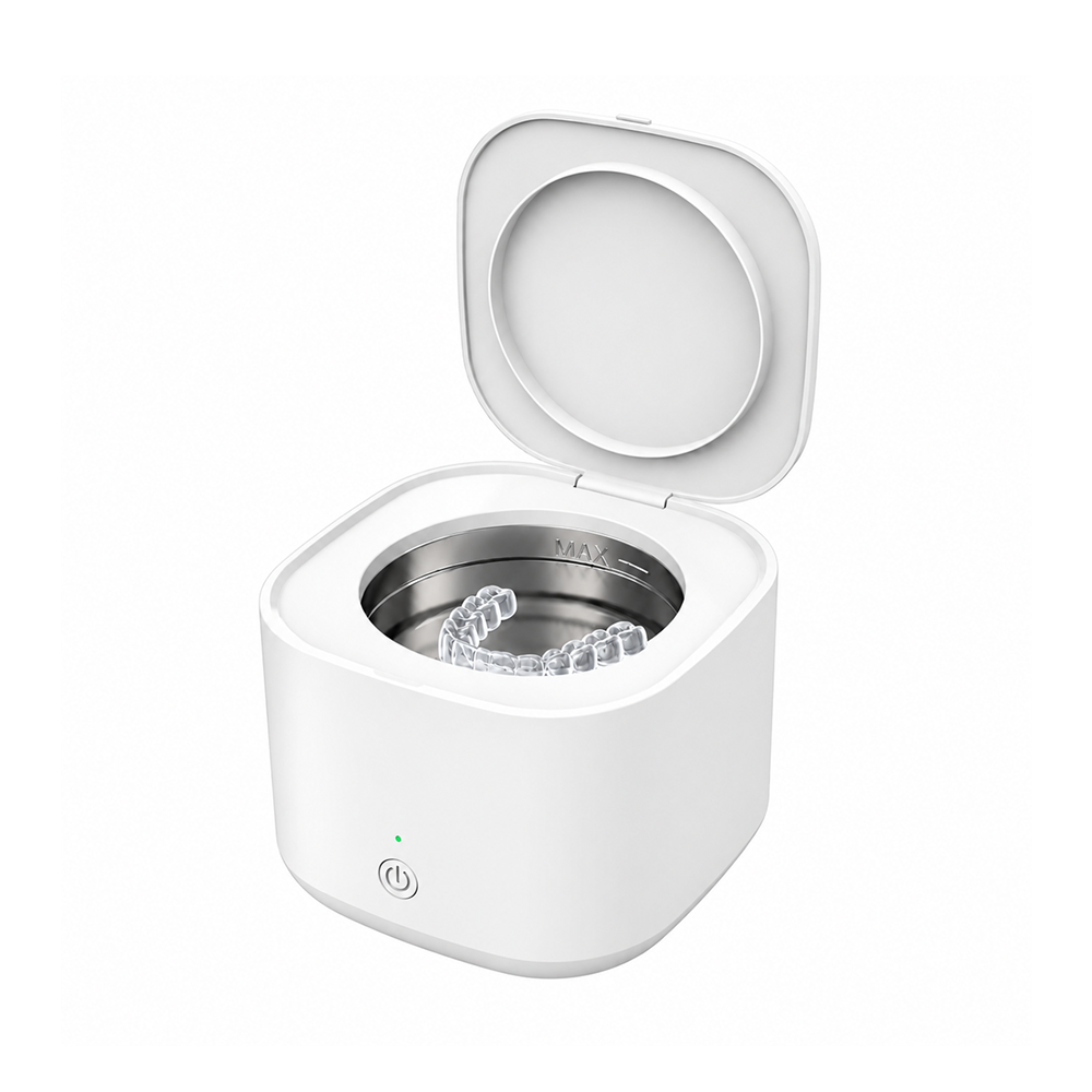 Nettoyeur ultrasonique dentaire 200 ml pour petits instruments — 43 kHz, cuve en SUS304, cycle numérique de 5 minutes à une touche