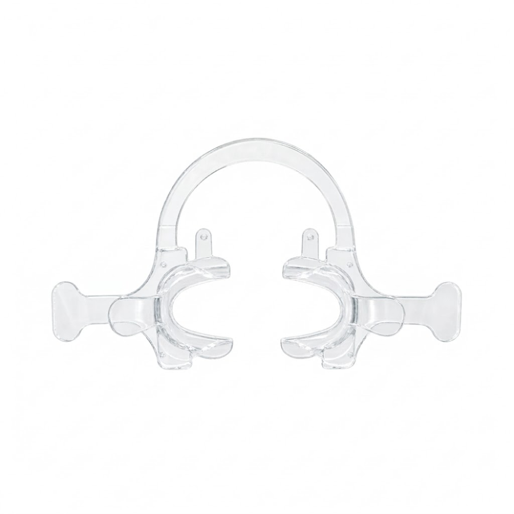 Transparent C-Shape Cheek Retractor for Dental Photography — Clear Lip Retractor, Autoclavable