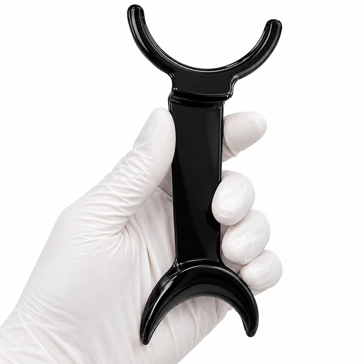 Double-Ended Cheek Retractor for Dental Photography — Single Piece, Adult and Child Ends