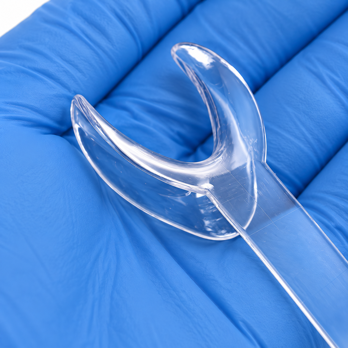 Double-Ended Cheek Retractors for Dental Photography, Pair — Clear T-Shape for Frontal and Buccal Views