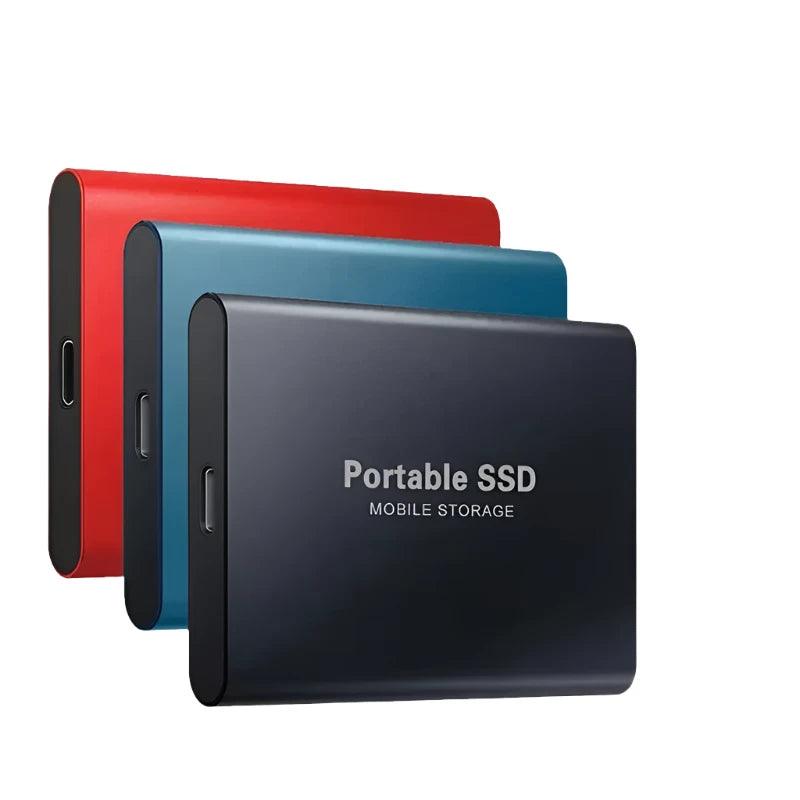 Tragbare mobile SSD-Festplatte 