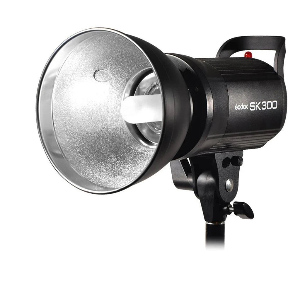 Godox SK300 Lâmpada de luz de estúdio com flash estroboscópico