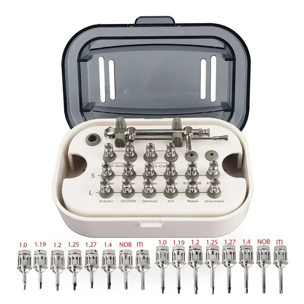 Universal Dental Implant Driver & Prosthetic TorqueBox