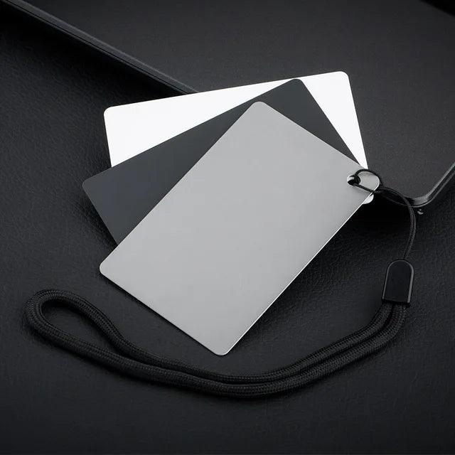 White Balance Card Set for Dental Photography