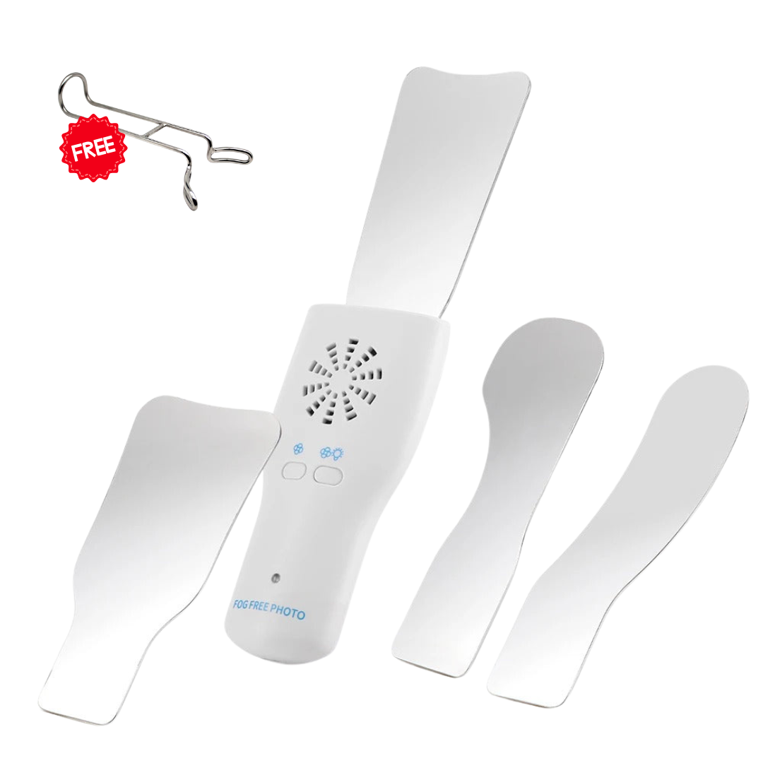 Antibeschlagspiegel für Dentalfotografie + KOSTENLOSER Retraktor