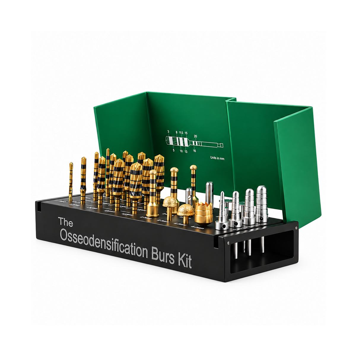 Osseodensification Burs Kit – Implant Site Preparation & Bone Expansion System