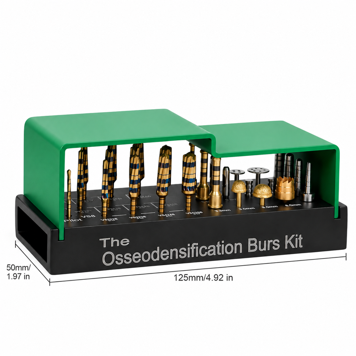 Osseodensification Burs Kit – Implant Site Preparation & Bone Expansion System