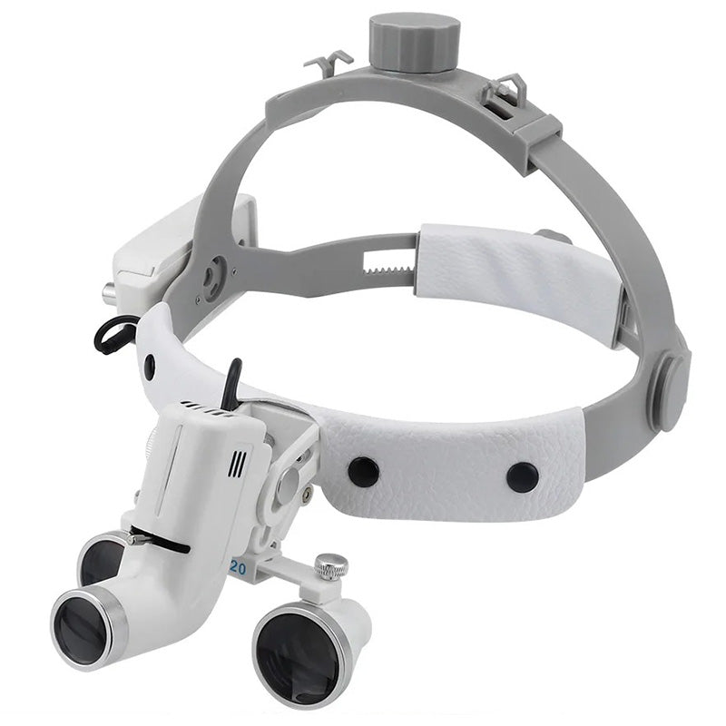 2.5X/3.5X Dental Surgical Loupes with 5W LED Headlight