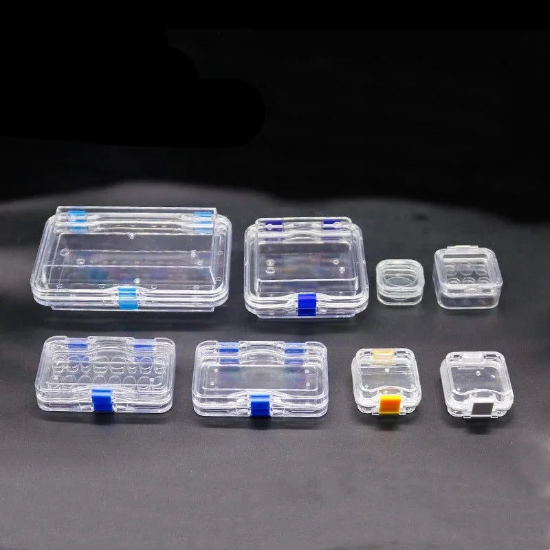 Transparent Dental Box Denture Storage Box with Membrane