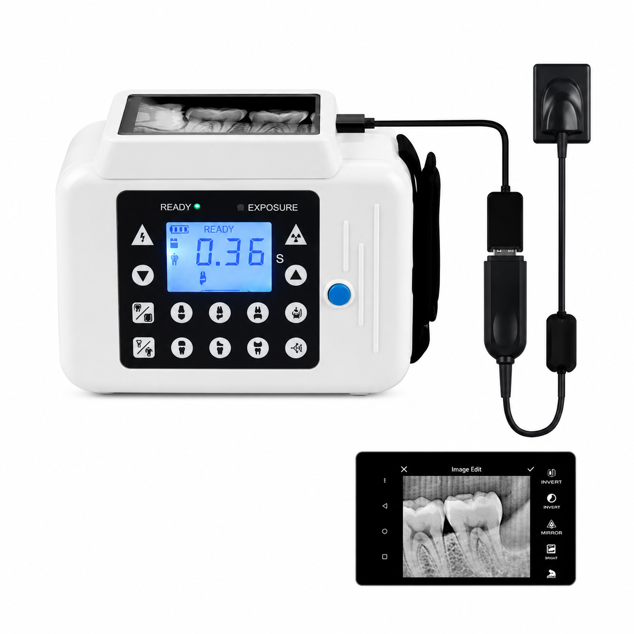 Portable Dental Digital X-Ray Unit with Instant Image Display