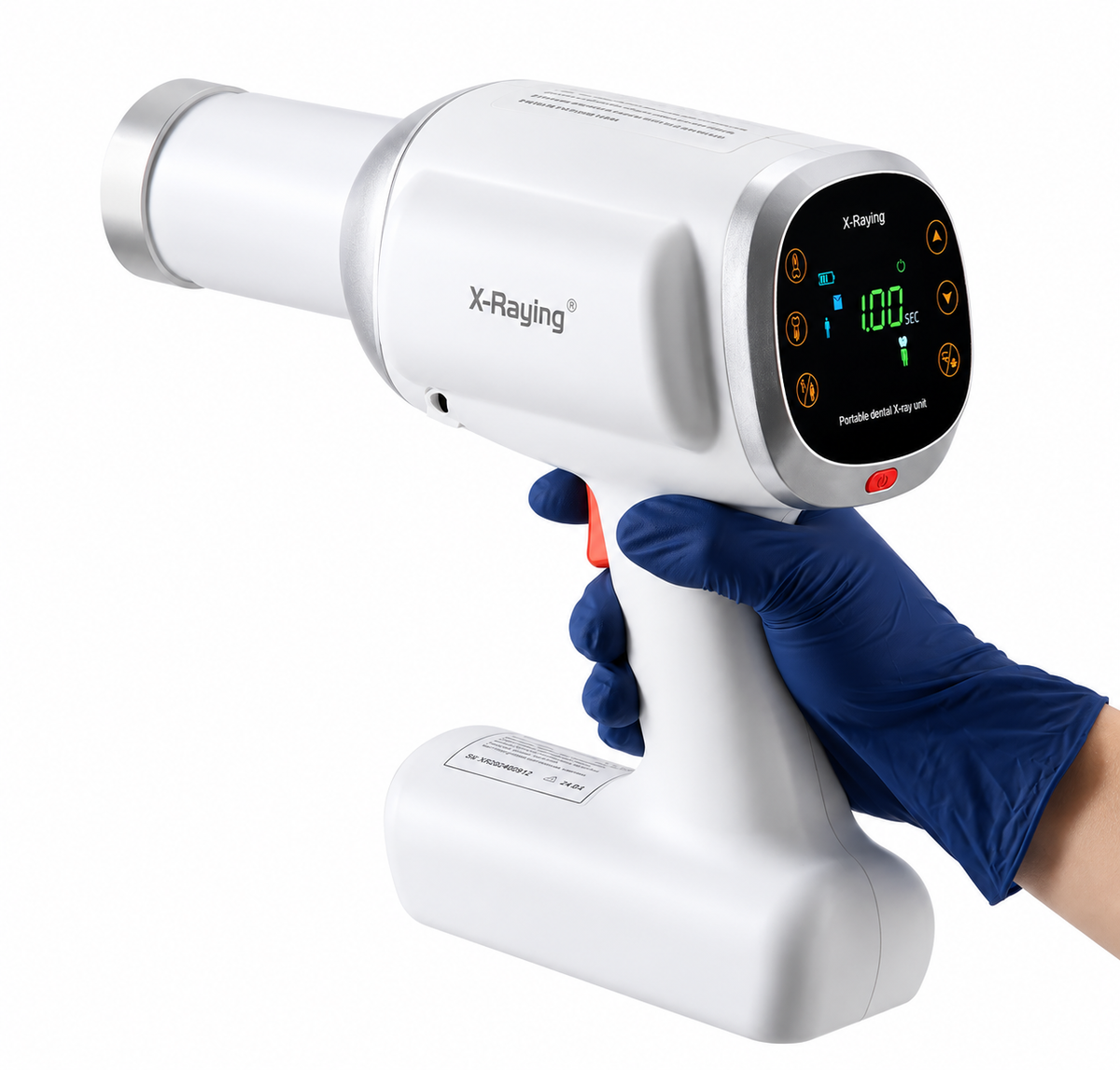 Portable Handheld Dental X-Ray Gun — Cordless Digital Radiography Unit, One-Hand Operation, Rechargeable