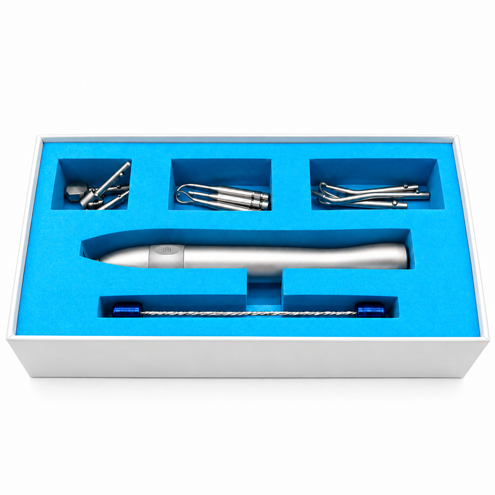 Powered Dental Crown & Bridge Remover Kit – 7-Piece Professional System