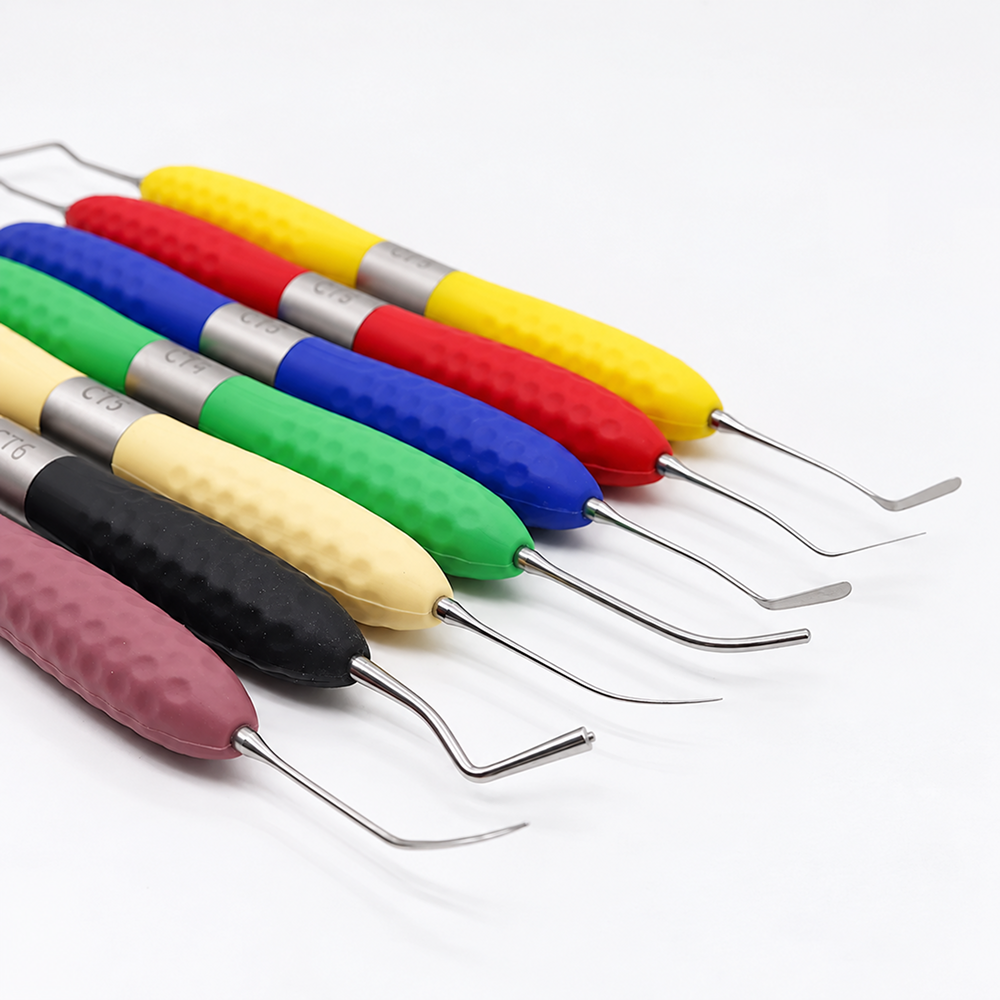Professional Composite Restoration Instrument Kit – 7-Piece Titanium-Coated Set
