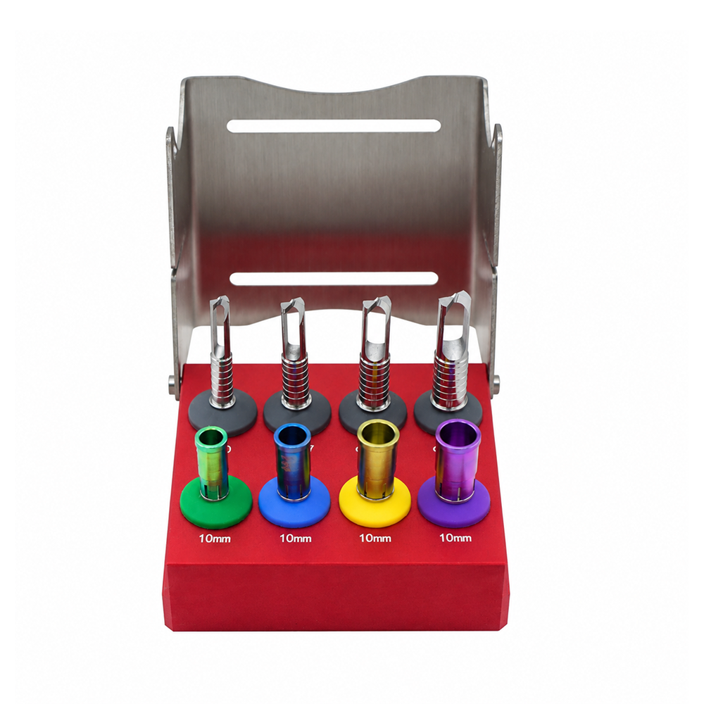Professional Dental Bone Harvesting Kit – 4-Size Precision Drill System