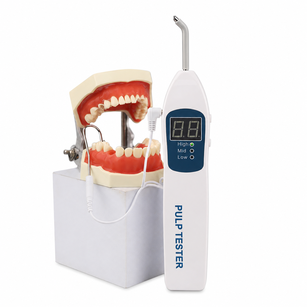 Professional Dental Pulp Vitality Tester HYG-RC86 – Digital Electric Tooth Nerve Tester