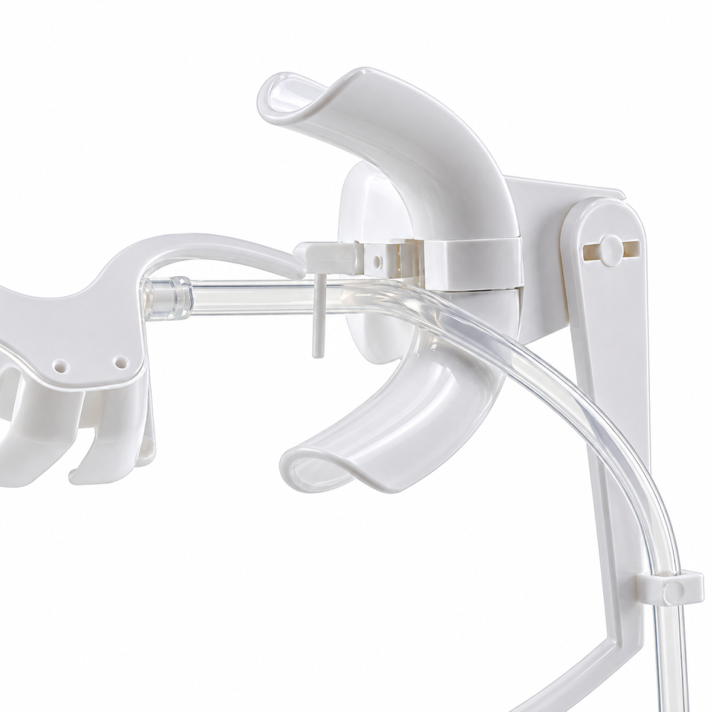 Sistema Retractor NOLA Cheek con Protector Lingual y Set de Cánula de Succión