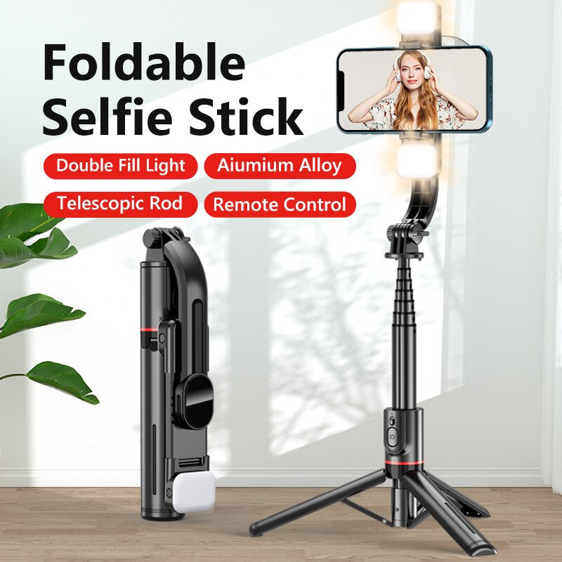 Tripod with LED Light and Bluetooth - Dentiphoto